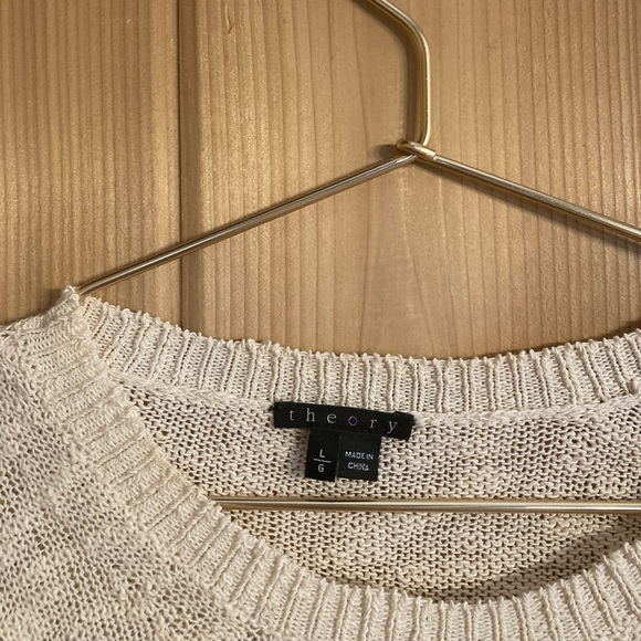 NWOT Theory colorblock sweater - Picture 3 of 8